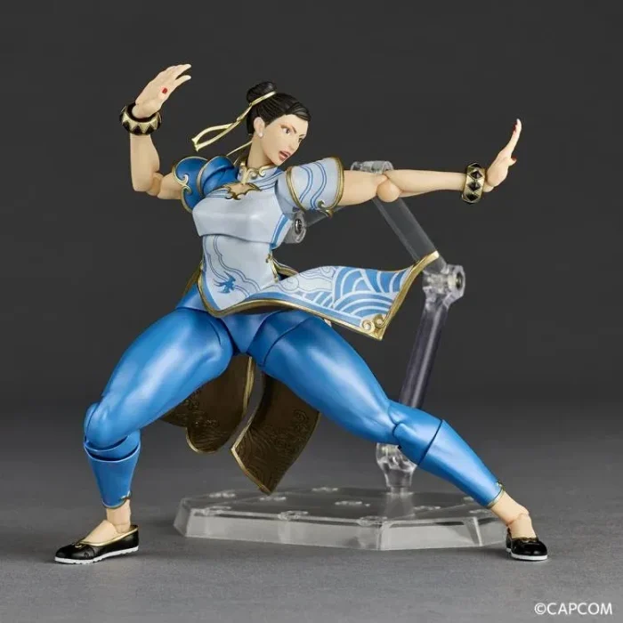 Street Fighter 6 Amazing Yamaguchi Revoltech NR063 Chun Li - Imagen 9