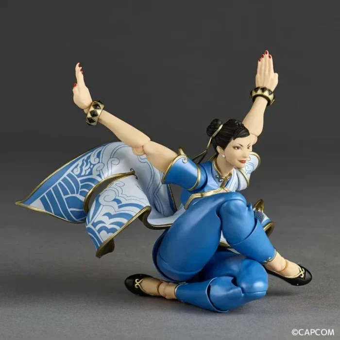 Street Fighter 6 Amazing Yamaguchi Revoltech NR063 Chun Li - Imagen 6