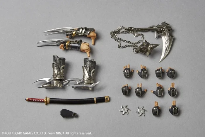 Ninja Gaiden Amazing Yamaguchi Revoltech NR052 Ryu Hayabusa - Imagen 12