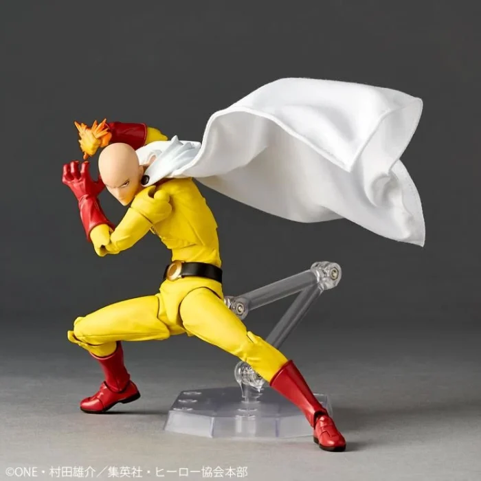 One Punch Man Amazing Yamaguchi Revoltech NR064 Saitama Action Figure - Imagen 10