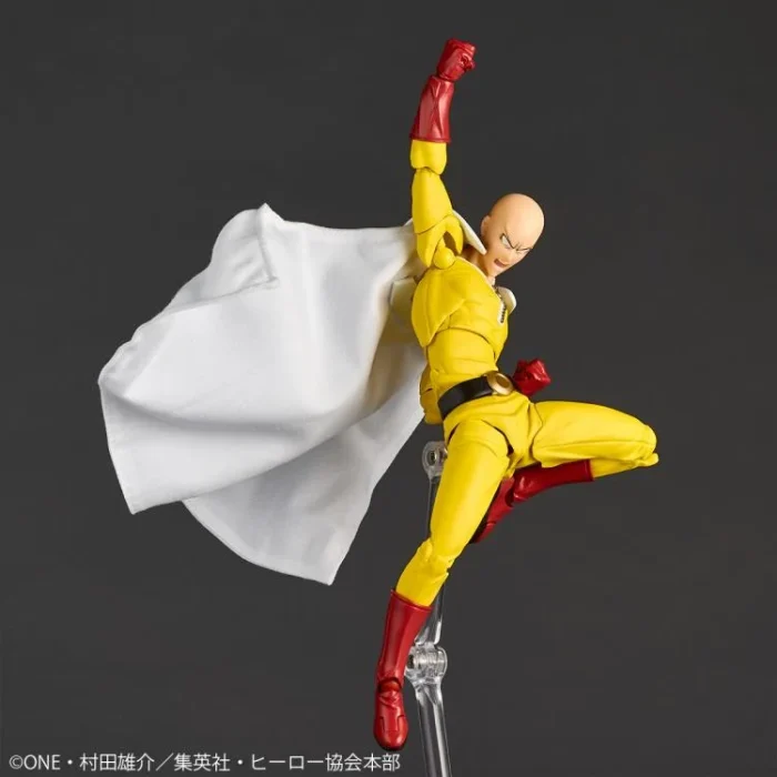 One Punch Man Amazing Yamaguchi Revoltech NR064 Saitama Action Figure - Imagen 9