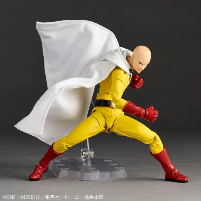 One Punch Man Amazing Yamaguchi Revoltech NR064 Saitama Action Figure - Imagen 8