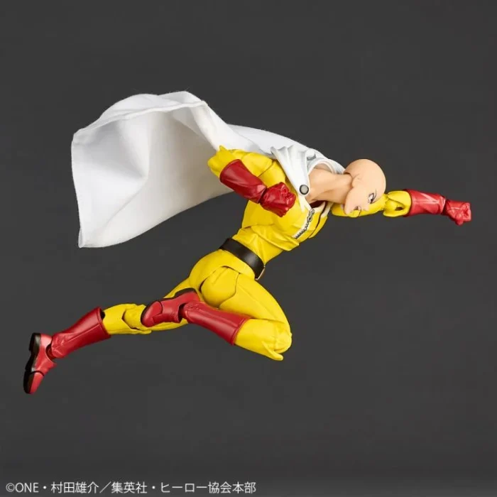 One Punch Man Amazing Yamaguchi Revoltech NR064 Saitama Action Figure - Imagen 7