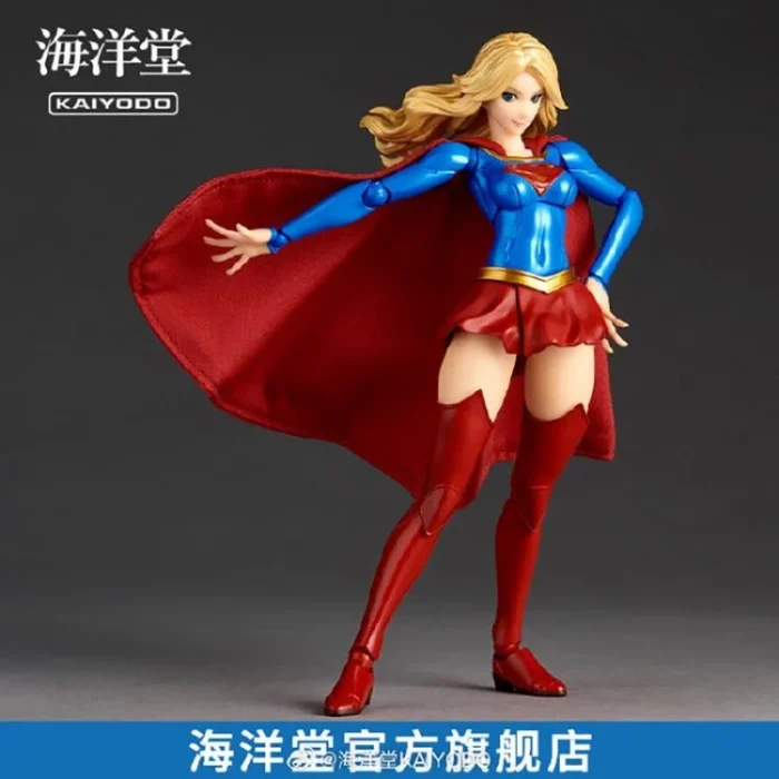 DC Comics Amazing Yamaguchi Revoltech NR032 Supergirl - Imagen 6