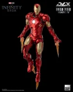 Avengers The Infinity Saga DLX Iron Man Mark IV 1/12 Scale Action Figure - Imagen 6