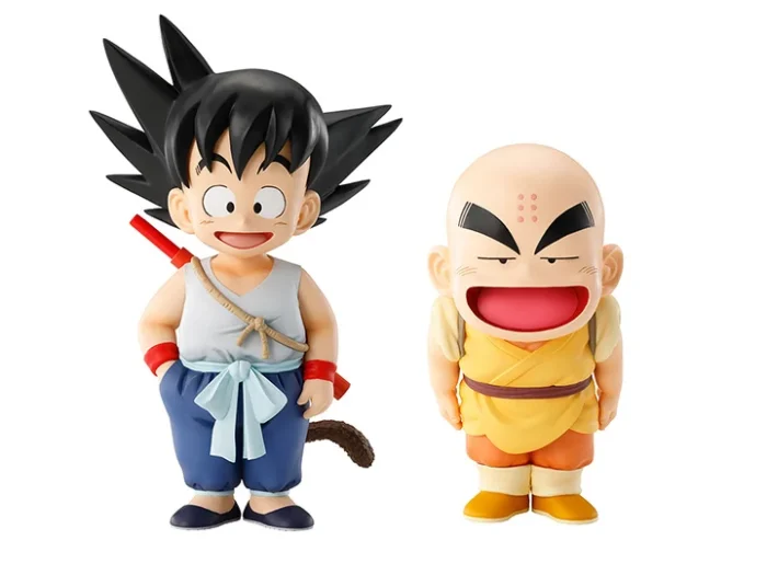 Dragon Ball Masterlise Ichibansho Goku and Krillin Son Goku Training Section Figure Set