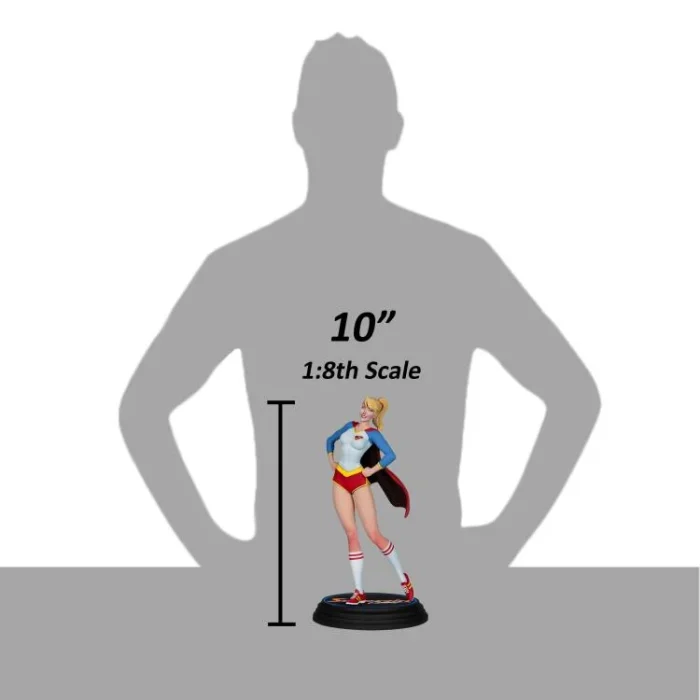 DC Covers Girls Supergirl 1/8 Scale Limited Edition Statue J Scott Campbell - Imagen 7