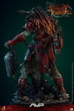 Alien vs. Predator AC06 Akaoni Samurai Predator 1/6th Scale Collectible Figure - Imagen 9