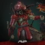 Alien vs. Predator AC06 Akaoni Samurai Predator 1/6th Scale Collectible Figure