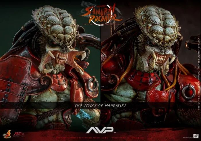 Alien vs. Predator AC06 Akaoni Samurai Predator 1/6th Scale Collectible Figure - Imagen 11