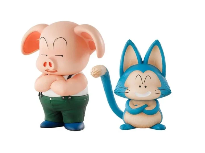 Dragon Ball Masterlise Ichibansho Oolong and Puar Son Goku Training Section Figure Set