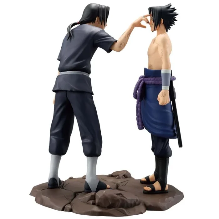 Naruto Shippuden Revible Moment Ichibansho Sasuke Uchiha and Itachi Uchiha Red Eyes Reflecting the Heart Figure - Imagen 4