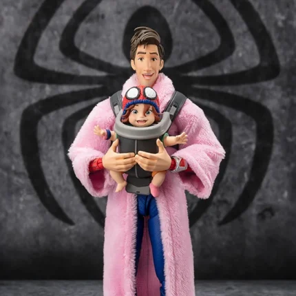 Spider Man Across the Spider Verse SH Figuarts Peter B Parker and Mayday Parker
