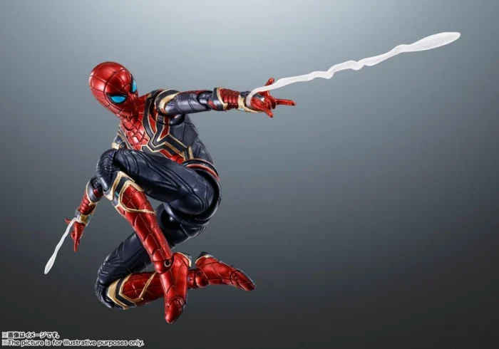 Spider Man No Way Home SH Figuarts Iron Spider Action Figure - Imagen 5