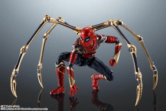Spider Man No Way Home SH Figuarts Iron Spider Action Figure - Imagen 3