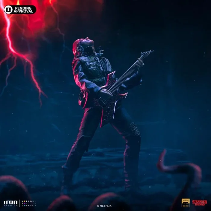 Stranger Things Eddie Munson 1/10 Deluxe Art Scale - Imagen 2