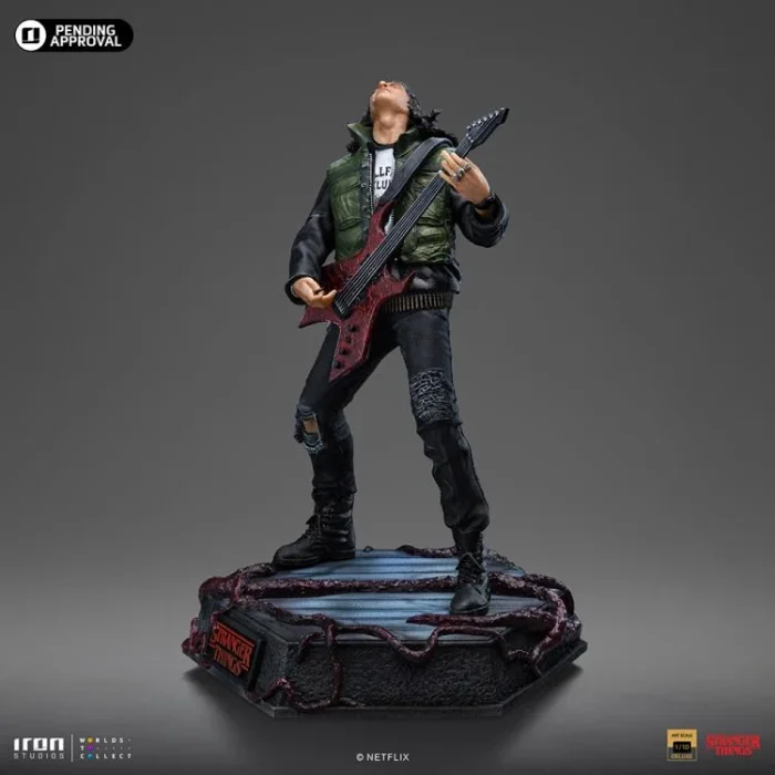 Stranger Things Eddie Munson 1/10 Deluxe Art Scale - Imagen 13