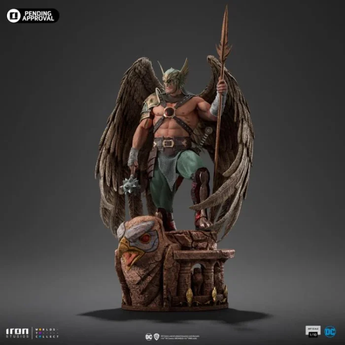 Black Adam 10th Anniversary Hawkman 1/10 Art Scale - Imagen 5