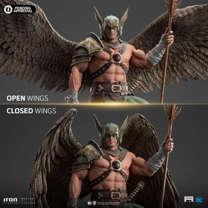 Black Adam 10th Anniversary Hawkman 1/10 Art Scale - Imagen 7