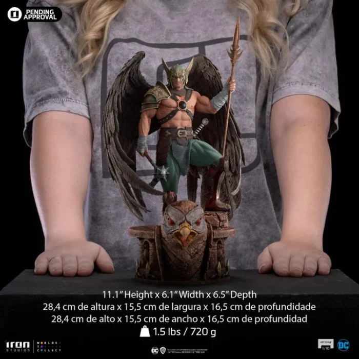 Black Adam 10th Anniversary Hawkman 1/10 Art Scale - Imagen 8