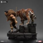 Marvel Spider Man vs Villains Battle Diorama Series Kraven 1/10 Art Scale Limited Edition Statue - Imagen 12