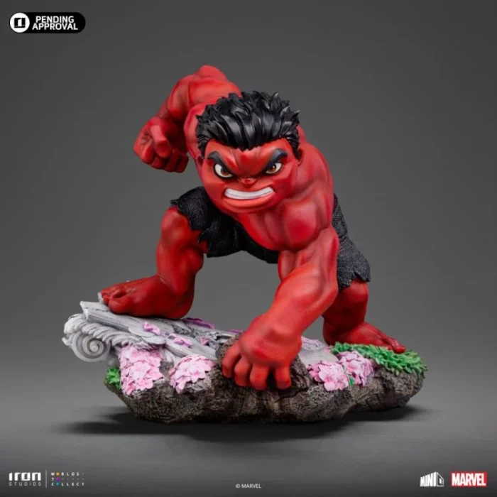 Captain America Brave New World MiniCo Red Hulk - Imagen 2