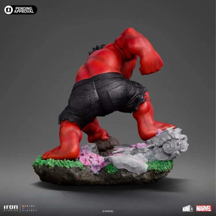 Captain America Brave New World MiniCo Red Hulk - Imagen 3