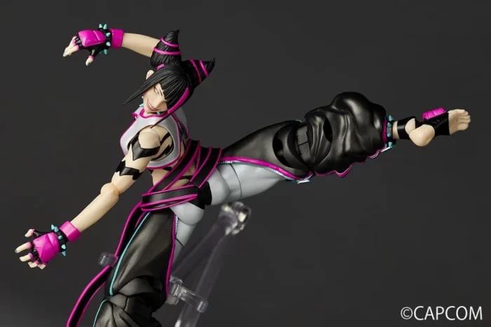 Street Fighter 6 Amazing Yamaguchi Revoltech NR065 Juri - Imagen 12