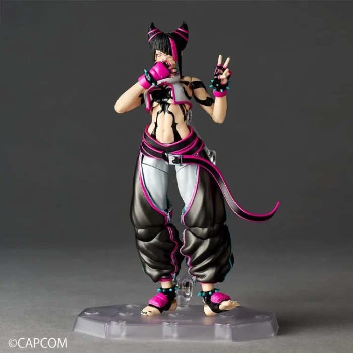 Street Fighter 6 Amazing Yamaguchi Revoltech NR065 Juri - Imagen 4