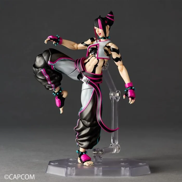 Street Fighter 6 Amazing Yamaguchi Revoltech NR065 Juri - Imagen 5
