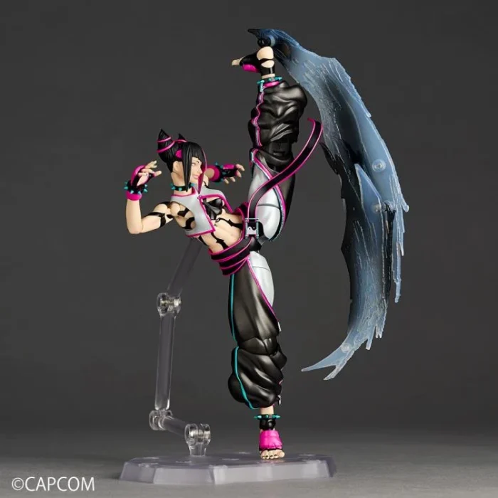 Street Fighter 6 Amazing Yamaguchi Revoltech NR065 Juri - Imagen 6