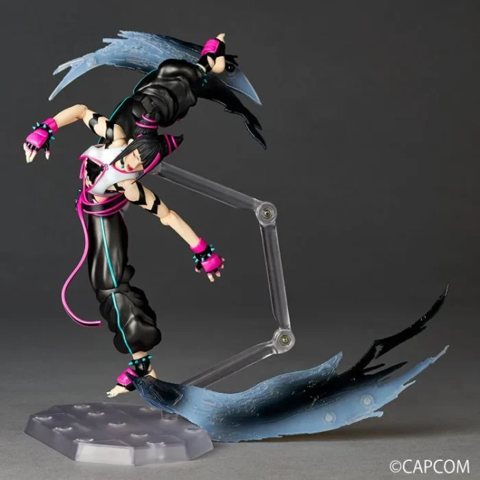 Street Fighter 6 Amazing Yamaguchi Revoltech NR065 Juri - Imagen 8