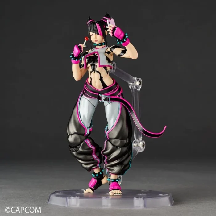 Street Fighter 6 Amazing Yamaguchi Revoltech NR065 Juri - Imagen 3