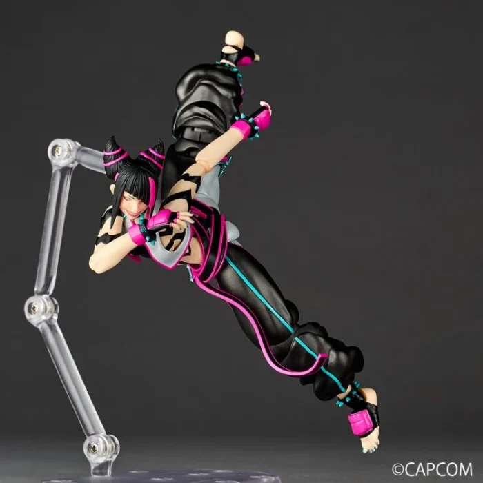 Street Fighter 6 Amazing Yamaguchi Revoltech NR065 Juri - Imagen 9