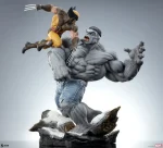 Marvel Grey Hulk vs Wolverine Maquette - Imagen 4