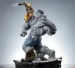 Marvel Grey Hulk vs Wolverine Maquette - Imagen 5
