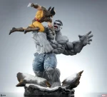 Marvel Grey Hulk vs Wolverine Maquette - Imagen 6
