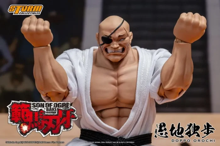 Baki Hanma Son of Ogre Doppo Orochi 1/12 Scale Action Figure - Imagen 15