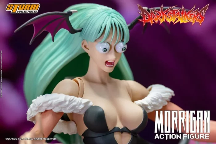 Darkstalkers Morrigan 1/12 Scale Exclusive Action Figure - Imagen 13
