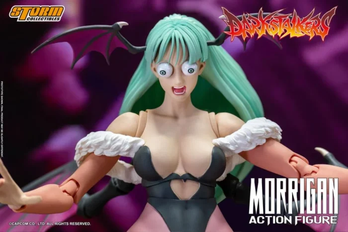Darkstalkers Morrigan 1/12 Scale Exclusive Action Figure - Imagen 14