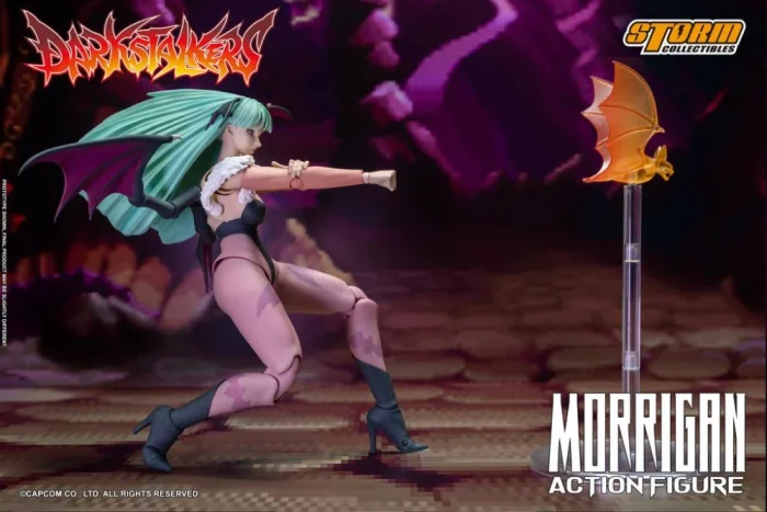 Darkstalkers Morrigan 1/12 Scale Exclusive Action Figure - Imagen 9