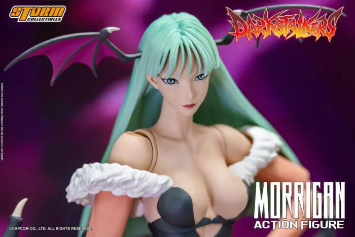 Darkstalkers Morrigan 1/12 Scale Exclusive Action Figure - Imagen 16