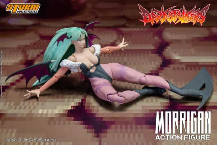 Darkstalkers Morrigan 1/12 Scale Exclusive Action Figure - Imagen 8