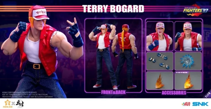 The King of Fighters 97 Terry Bogard 1/12 - Imagen 14