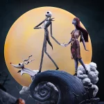 The Nightmare Before Christmas Jack and Sally 1/10 Deluxe Art Scale Limited