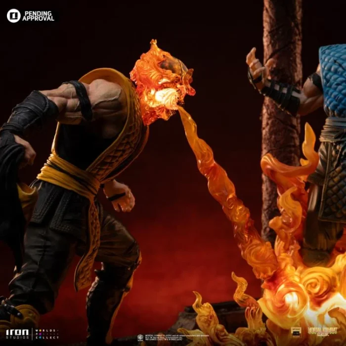 Mortal Kombat Scorpion Fatality 1/10 Deluxe Art Scale - Imagen 8