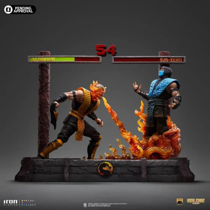 Mortal Kombat Scorpion Fatality 1/10 Deluxe Art Scale - Imagen 2