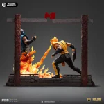 Mortal Kombat Scorpion Fatality 1/10 Deluxe Art Scale - Imagen 5