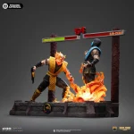 Mortal Kombat Scorpion Fatality 1/10 Deluxe Art Scale - Imagen 3