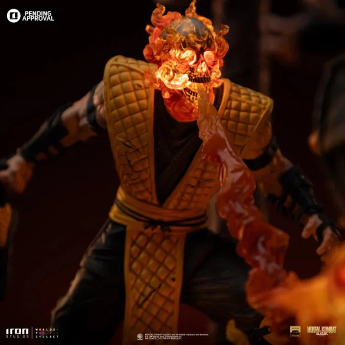 Mortal Kombat Scorpion Fatality 1/10 Deluxe Art Scale - Imagen 13
